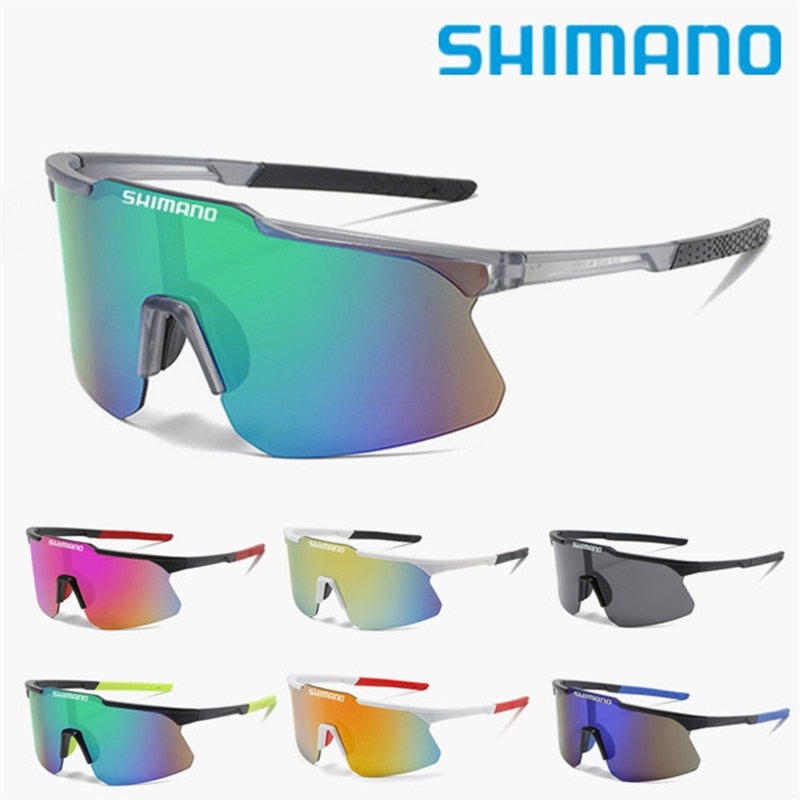 New SHIMANO Large Frame Sunglasses for Men and Women Outdoor Anti-ultr –  welltech-corp