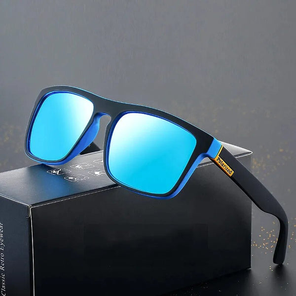 New Guys Sun Glasses Polarized Sunglasses Men Classic Design Mirror Fashion Square Ladies Sunglasses Men Cycling Oculos De Sol