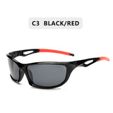 2022 New Polarized Sunglasses Men Brand Designer Square Sports Sun Glasses for Men Driving Fishing Black Frame Goggle UV400