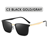 Brand Design Classic Polarized Sunglasses Men Women Driving Square Frame Fashion Sun Glasses